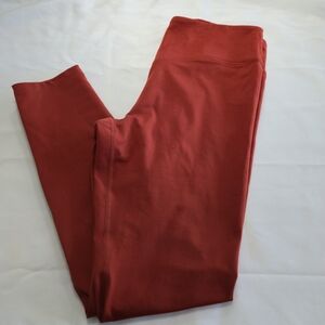 PINK Victoria's Secret Orenge  Leggings Size Large